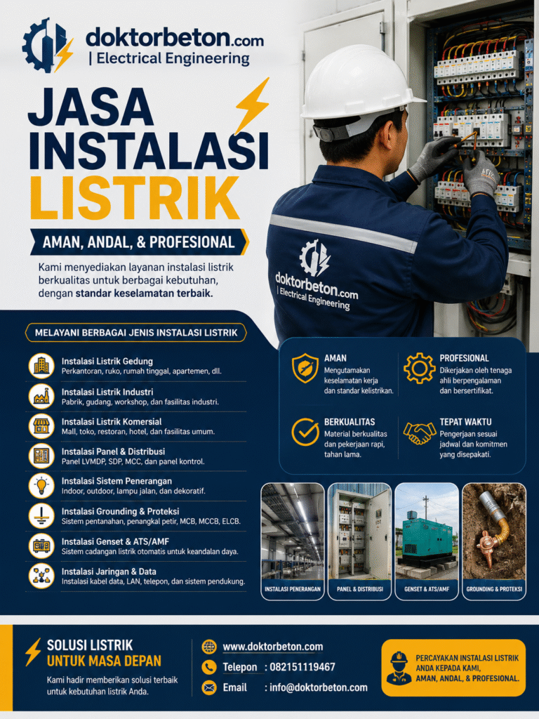 harga jasa instalasi listrik