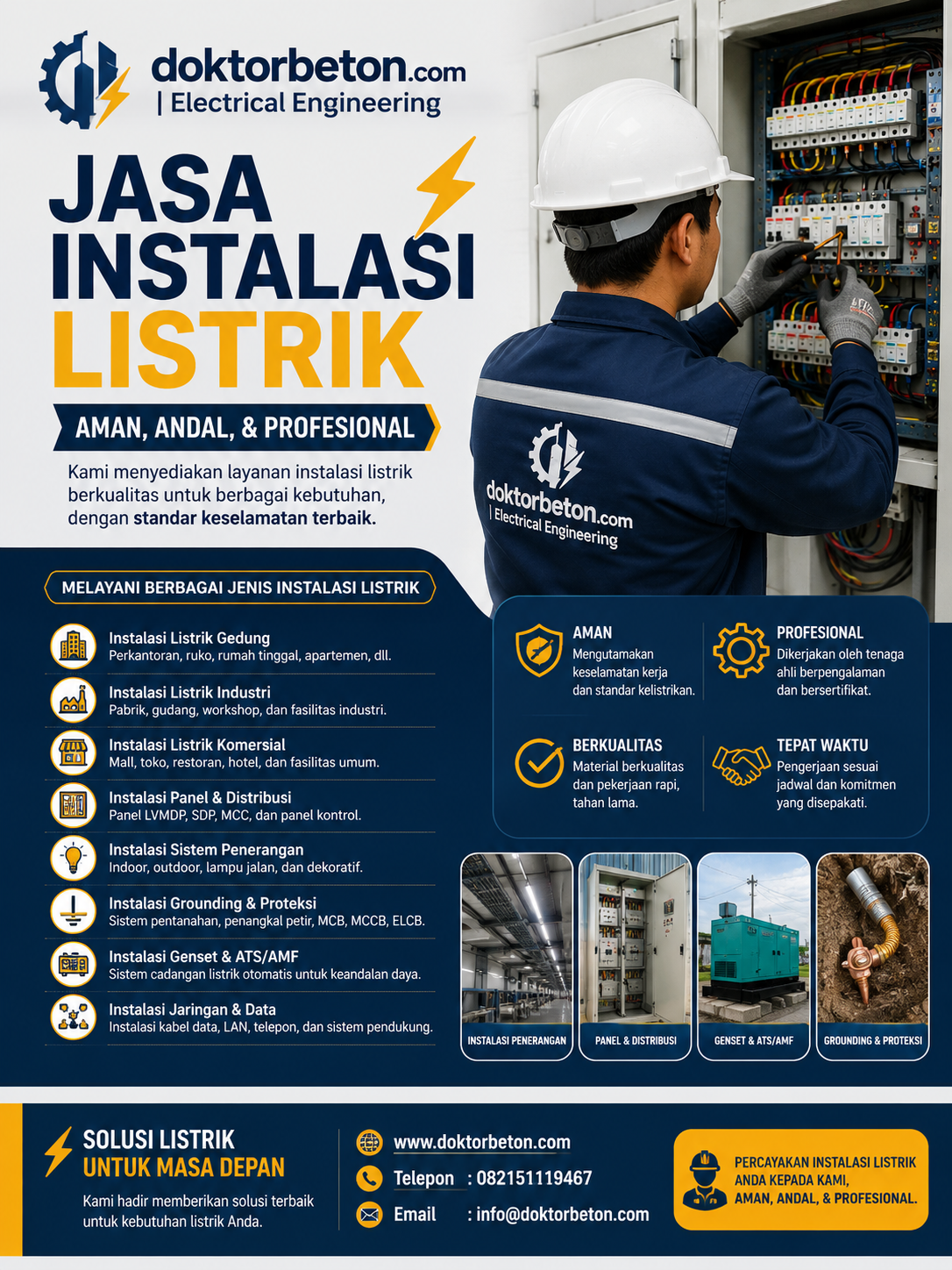 harga jasa instalasi listrik
